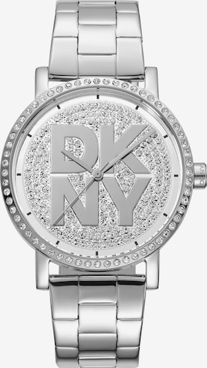 DKNY Quarzuhr 'Soho Logo' in silber, Produktansicht