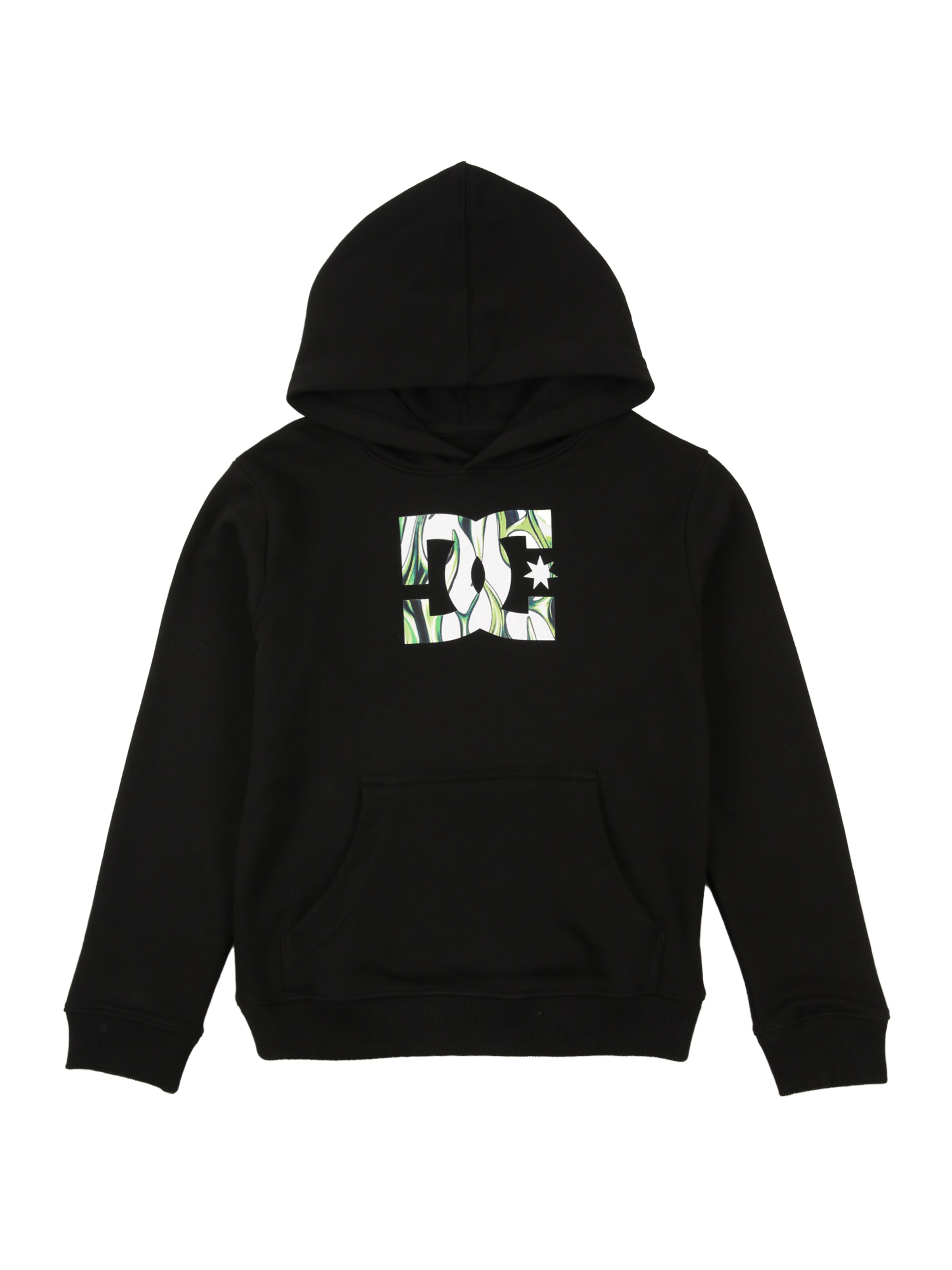 DC Shoes Sports sweatshirt in Black: front