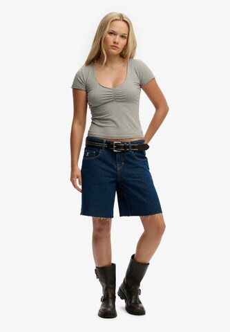 T-shirt Superdry & Co en gris : devant