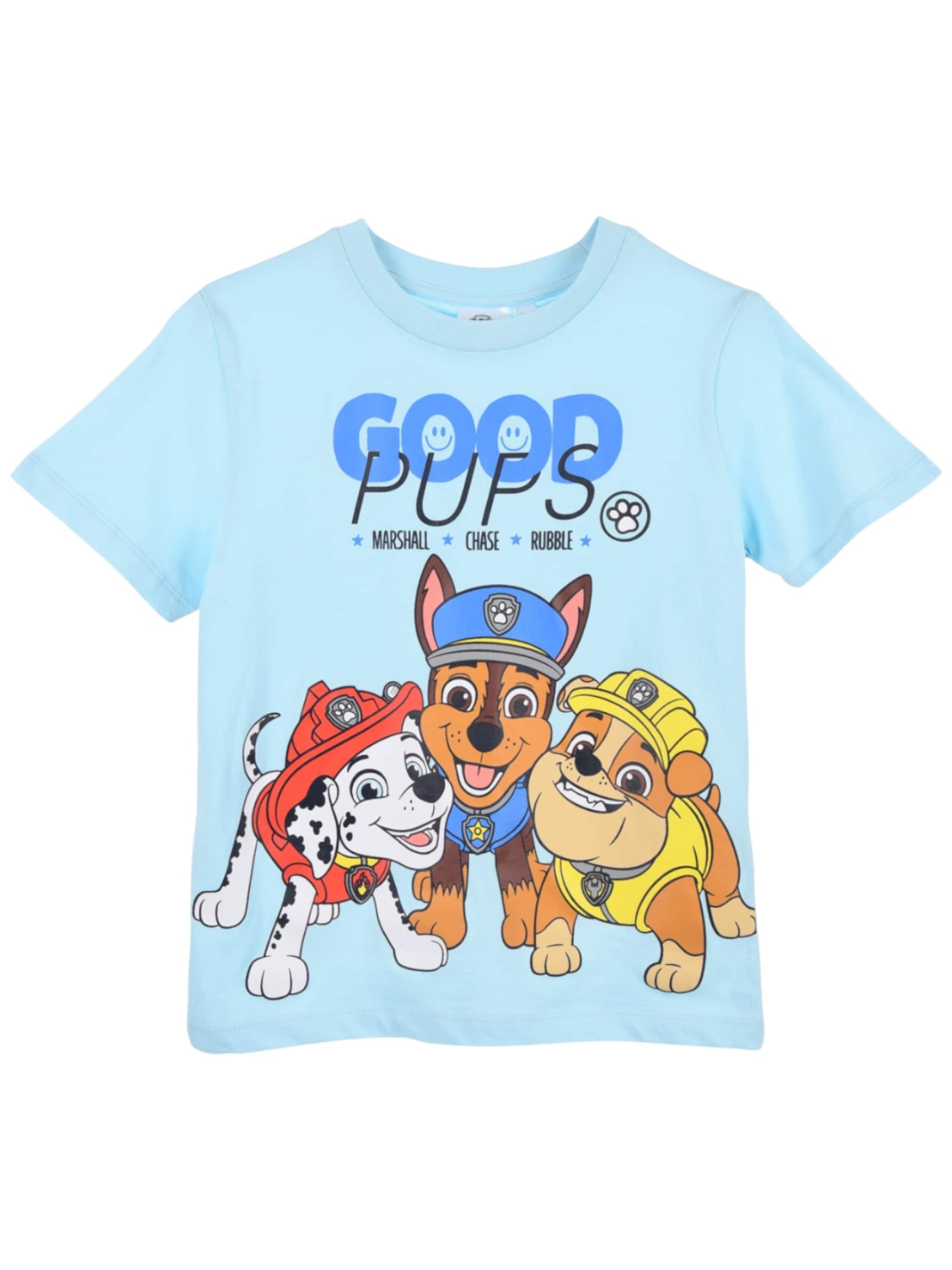 Paw Patrol Shirt 'PAW Patrol T-Shirt'‌‌‌‌‌ in Blau: Vorderseite