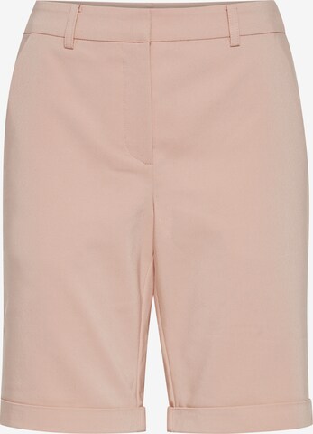 Fransa Regular Pants in Pink: front