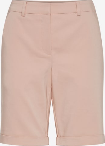 Fransa Regular Pants in Pink: front