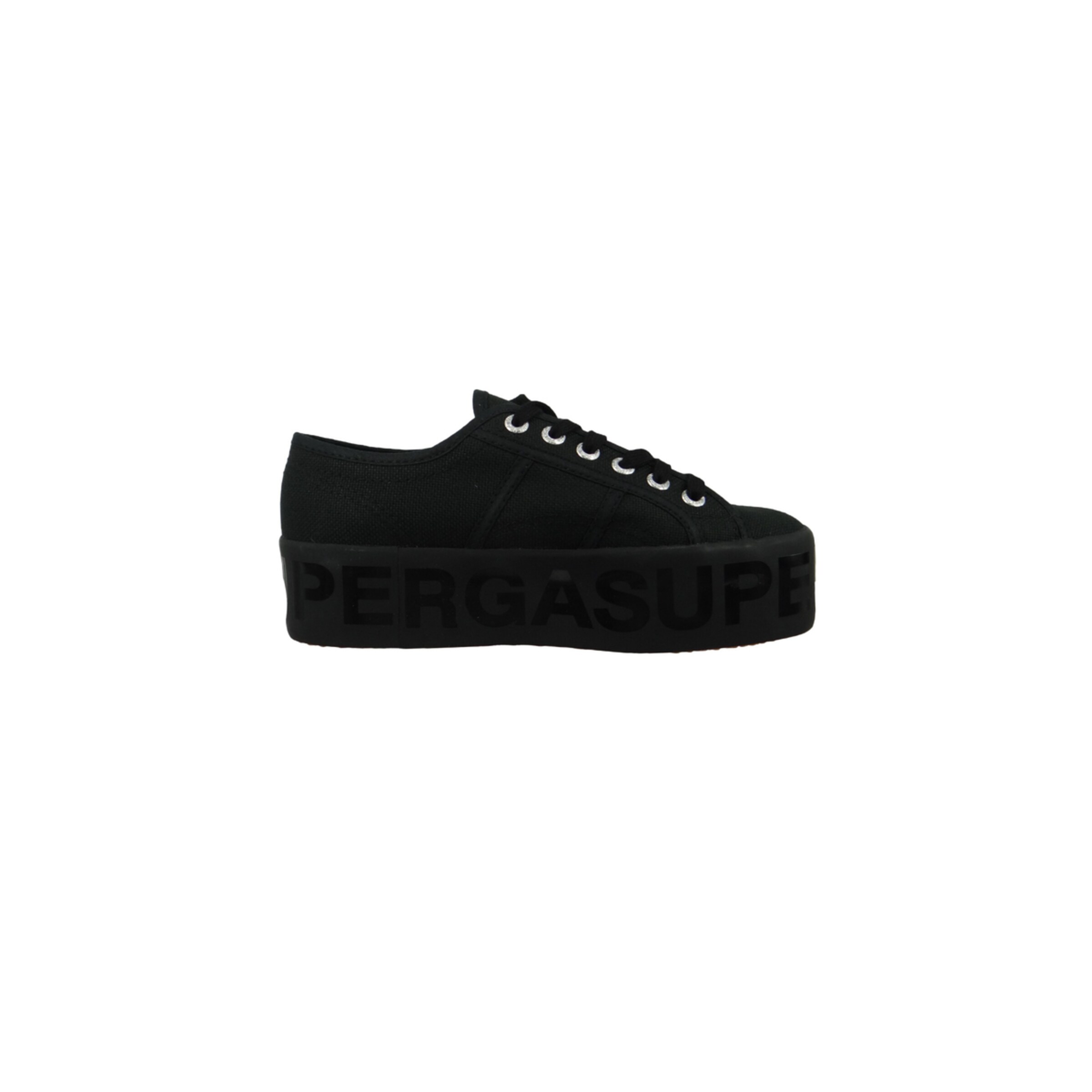 SUPERGA Sneaker in Schwarz