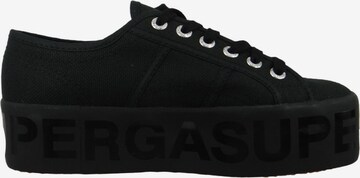 SUPERGA Sneakers laag in Zwart