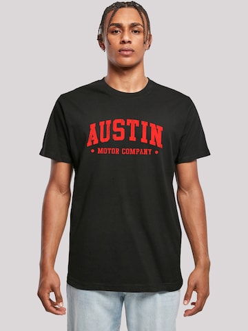 T-Shirt 'Austin' F4NT4STIC en noir : devant
