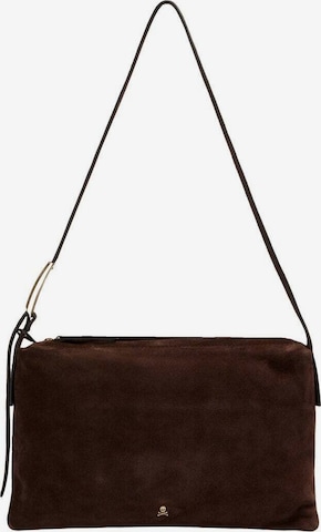 Scalpers Scdercosa Leather Bag ' ' in Braun: Vorderseite