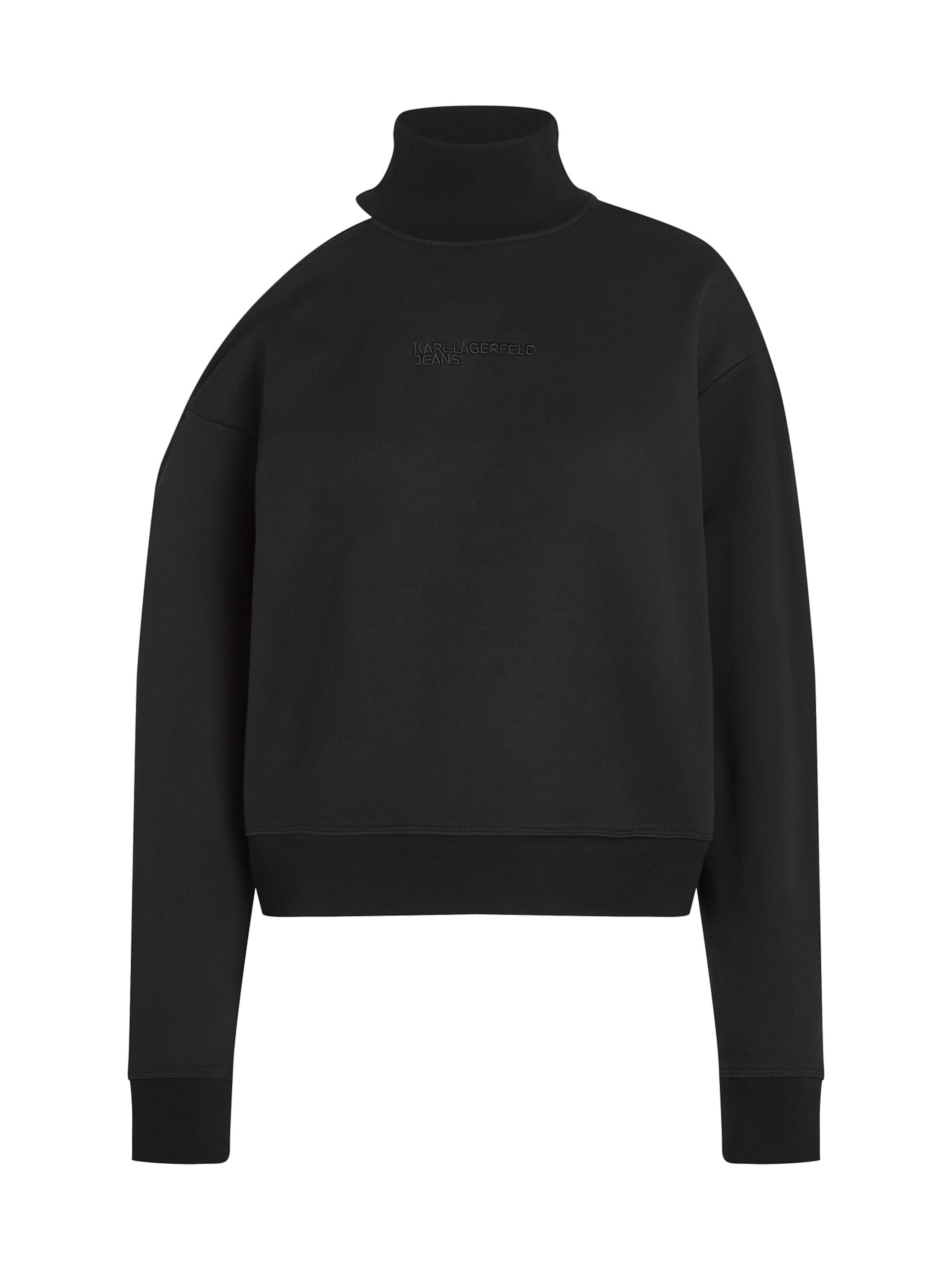 juoda KARL LAGERFELD JEANS Megztinis be užsegimo: priekis