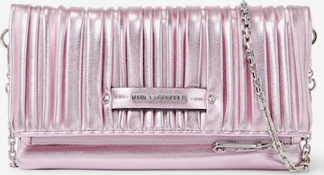 Karl Lagerfeld - Clutches em rosa: frente