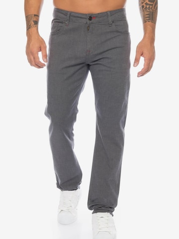 CIPO & BAXX Slimfit Jeans 'BJ372' in Grau: Vorderseite