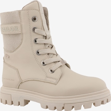 TOM TAILOR Boot in Beige: front