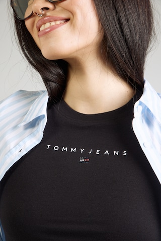 Tricou de la Tommy Jeans pe negru