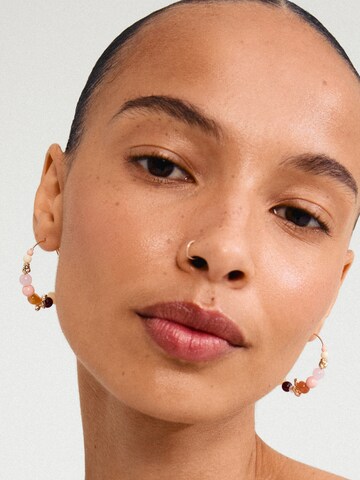 Pilgrim Earrings 'Dream' in Gold: front