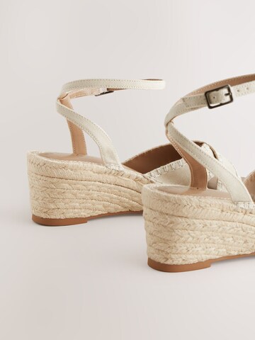 Sandales à lanières 'Forever Comfort®' Next en beige