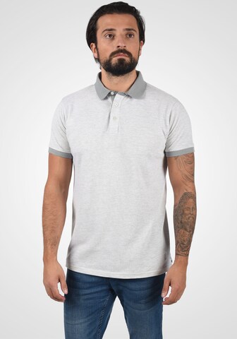 !Solid Poloshirt 'Panos' in Grau: predná strana