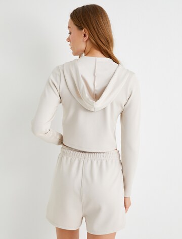 Koton Sweat jacket in Beige