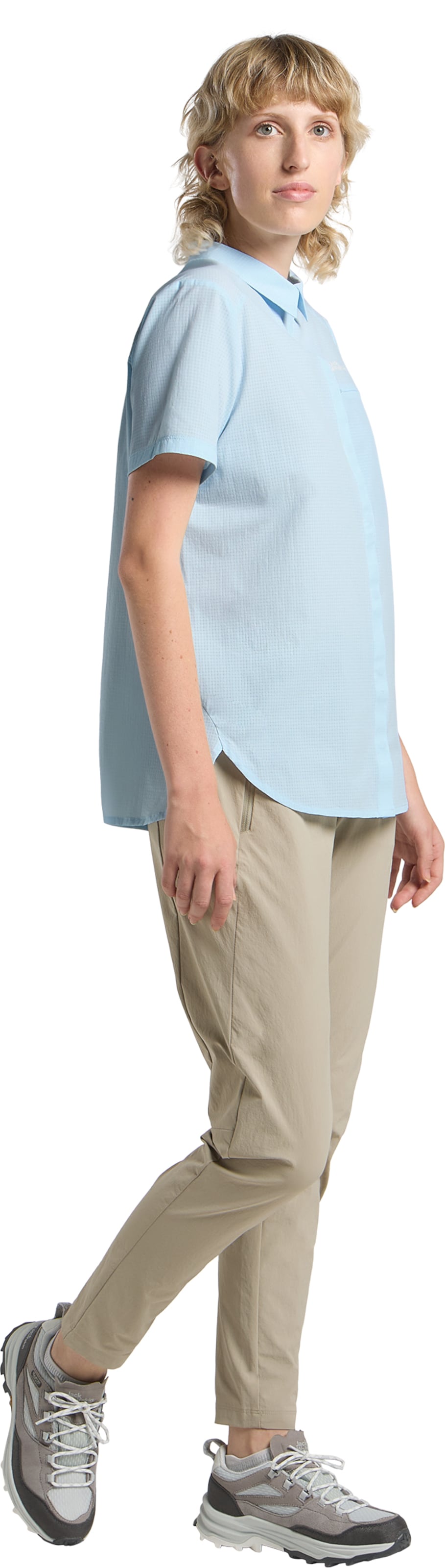 JACK WOLFSKIN Funktionsbluse in Blau