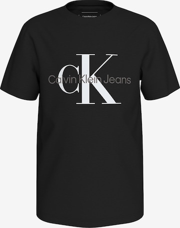 Maglietta di Calvin Klein Jeans in nero: frontale