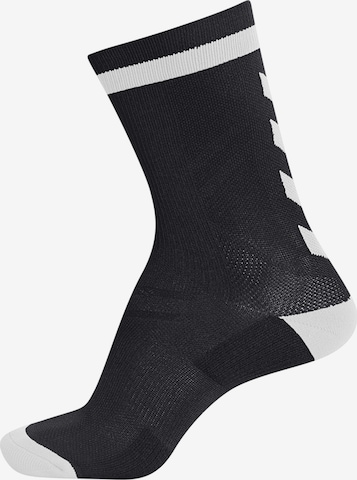 Chaussettes de sport Hummel en noir : devant