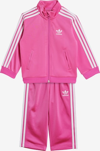 ADIDAS ORIGINALS Jogginganzug 'Adicolor Firebird' in Pink: Vorderseite