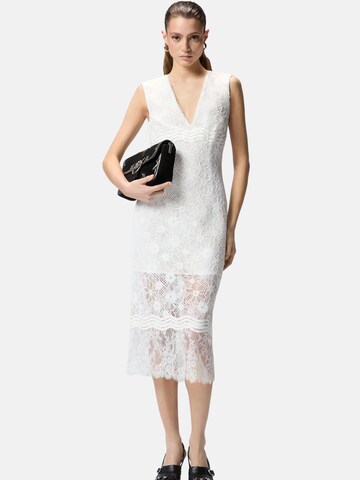 PINKO Kleid 'PINKO AUDREY ABITO PIZZO REBRODE ABITO' in Weiß