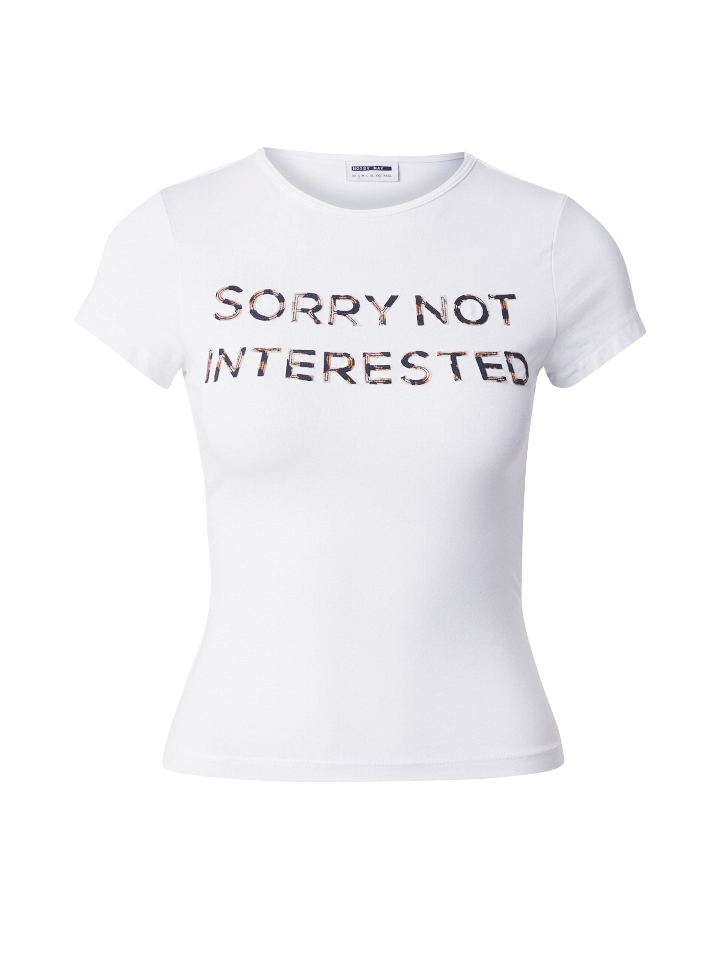 Noisy may Shirt 'NMKATINKA' in White: front