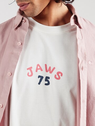 JACK & JONES Póló 'JORJAWS' - fehér