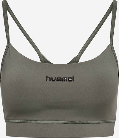 Hummel Urheilurintaliivit 'PRIMA' koossa XS värissä kivenharmaa / musta, Tuotenäkymä