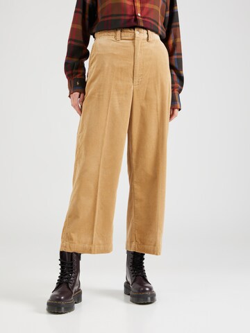 Polo Ralph Lauren - Perna larga Calças em verde: frente