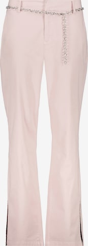 monari Regularen Chino hlače | roza barva: sprednja stran