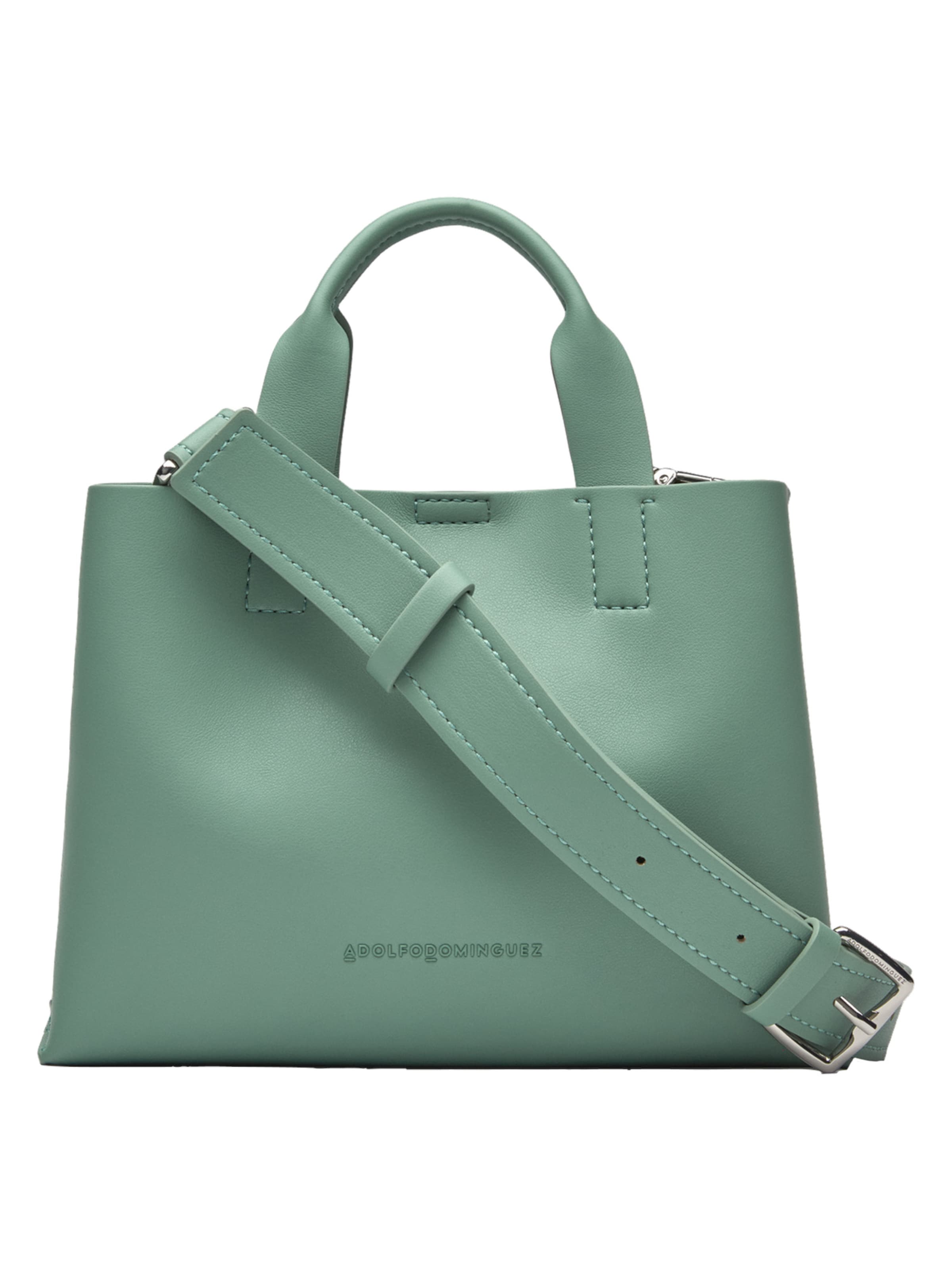 Sacs à main 'Mica' Adolfo Dominguez en vert : devant