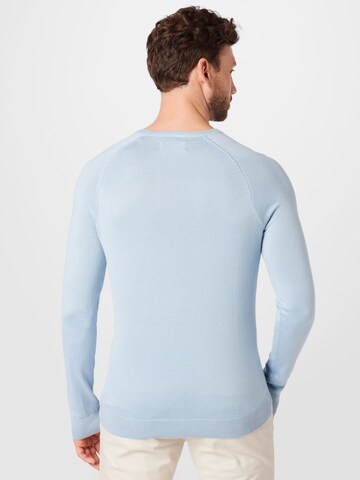 TOM TAILOR DENIM Pullover in Blau