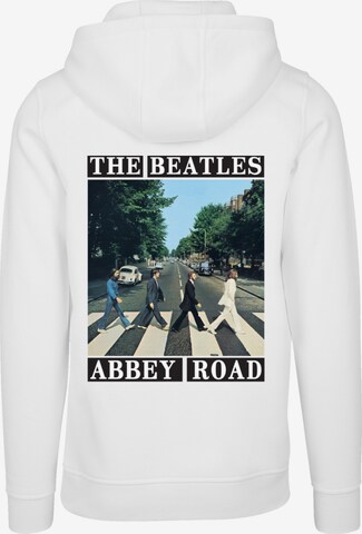 F4NT4STIC Sweatshirt 'The Beatles Abbey Road Rock Musik Band' in Wit