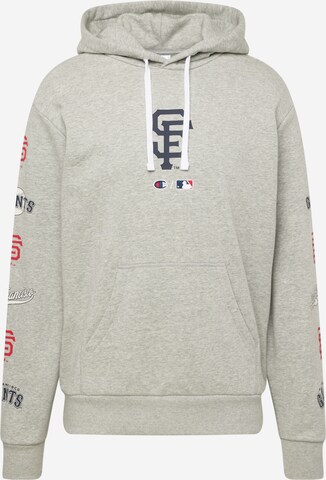 Champion Authentic Athletic Apparel Sweatshirt in Grey: front