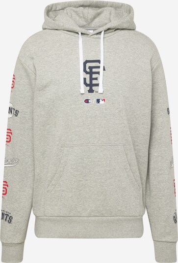 Champion Authentic Athletic Apparel Sweatshirt in marine blue / mottled grey / Red / White, Item view