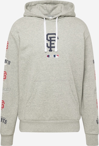 Sweat-shirt Champion Authentic Athletic Apparel en gris : devant