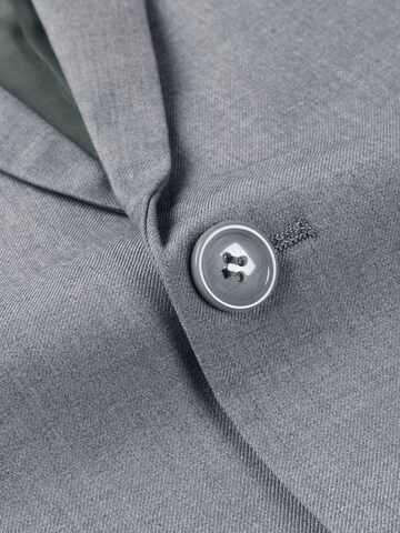 YOUTHUP Slim fit Suit Jacket 'Duplo' in Grey