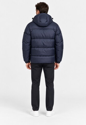 Elara Winterjas in Blauw