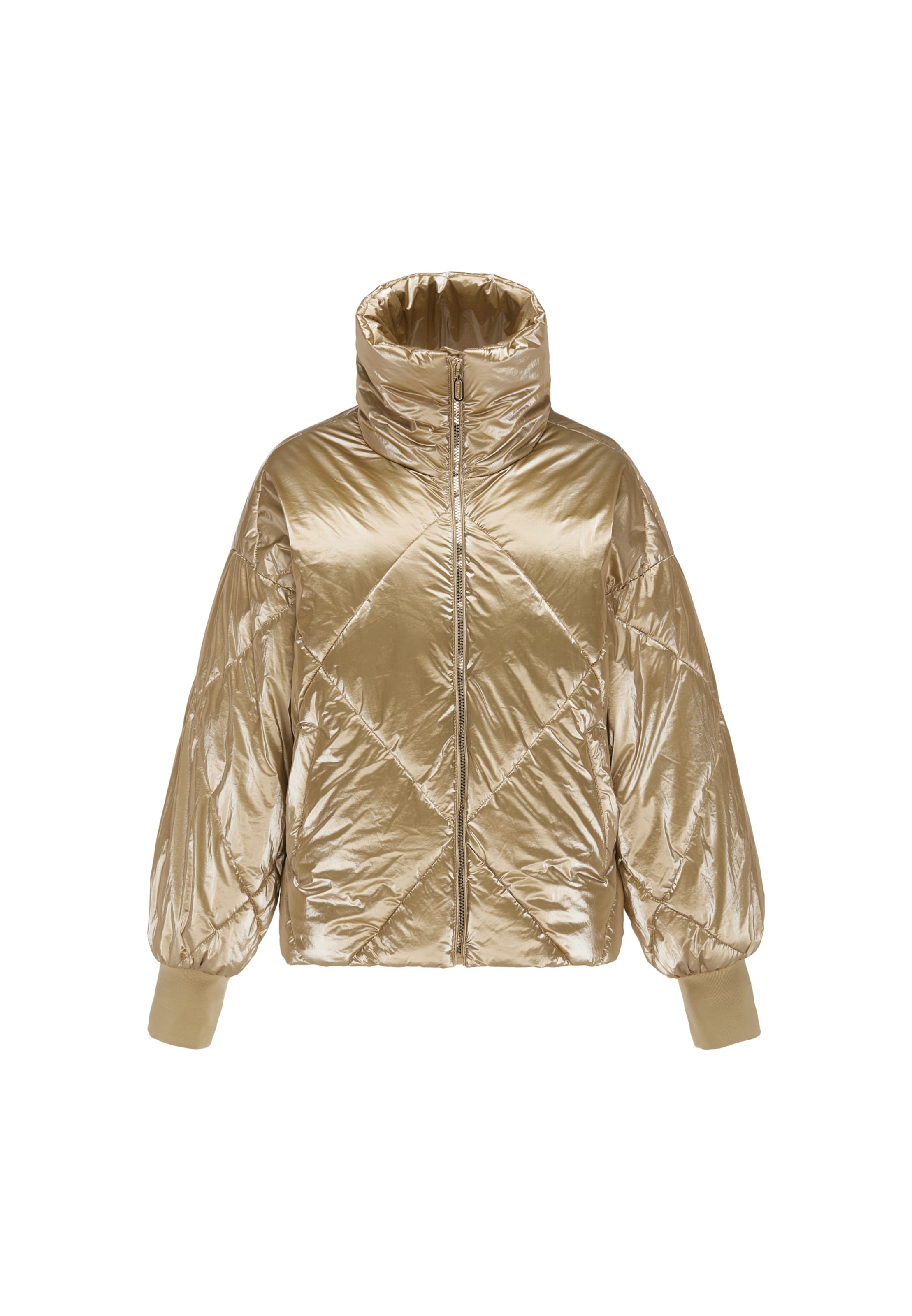 faina - Chaqueta de entretiempo en oro: frente