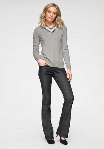 ARIZONA Bootcut Jeans in Schwarz