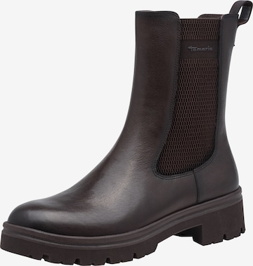 Bottines Tamaris en marron : devant