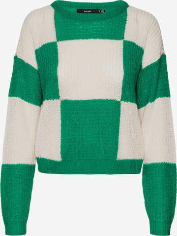 VERO MODA Sweater 'TAKA' in Green: front