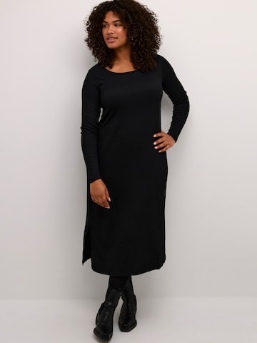 KAFFE CURVE Kleid 'Loren' in Schwarz