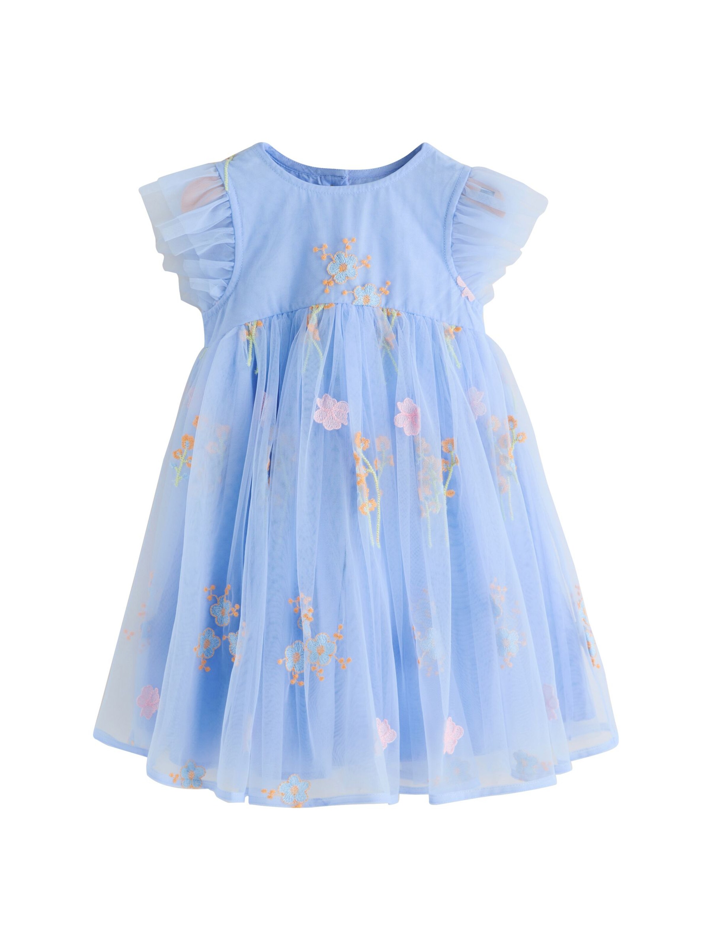 Next Jurk in Blauw: voorkant