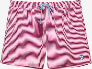HOM Board Shorts 'Justin' in Pink: front