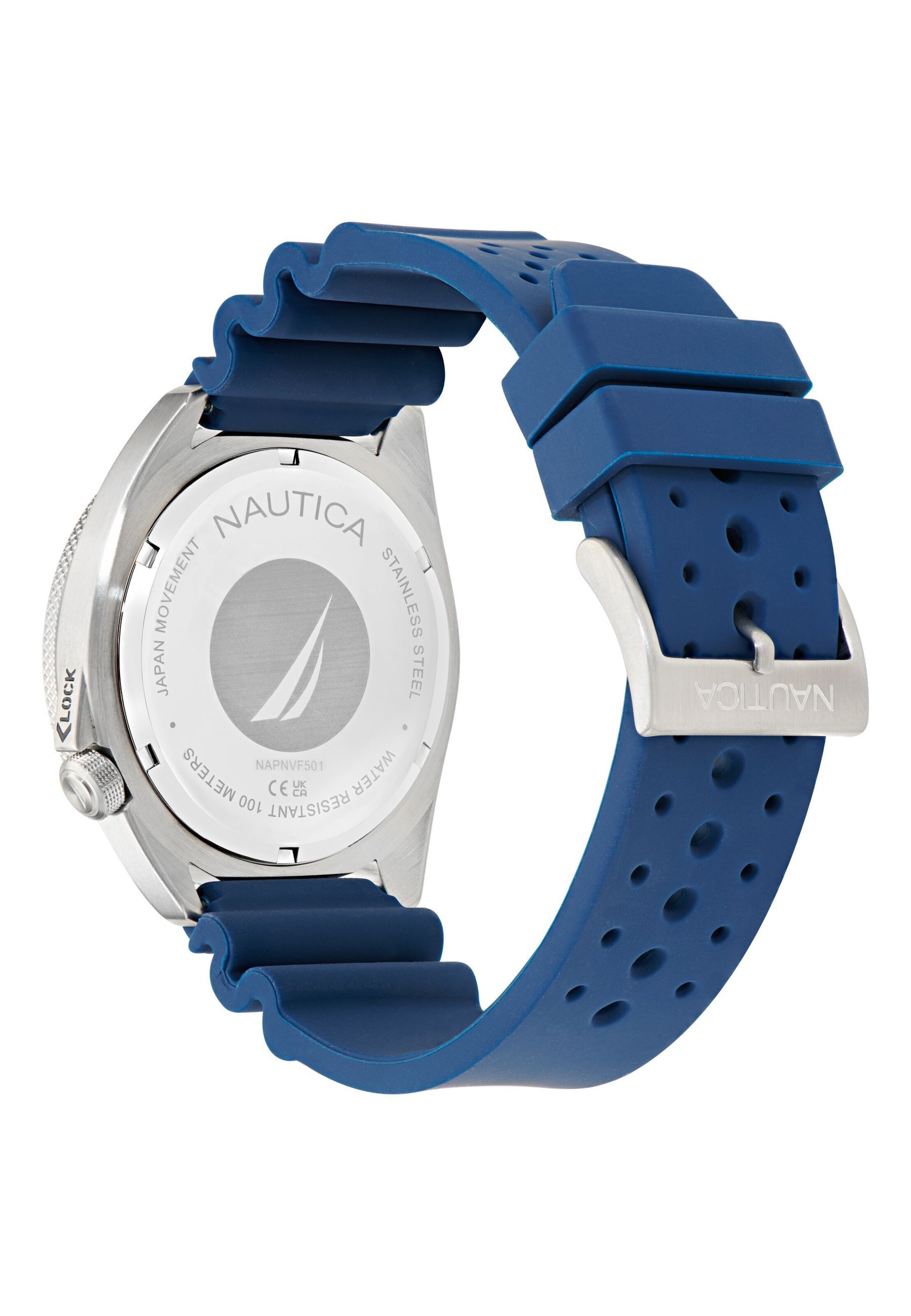 NAUTICA Analoguhr 'VINTAGE' in Blau