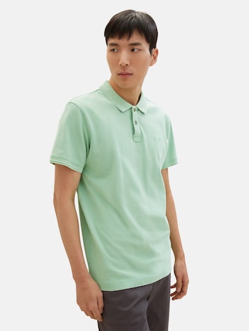 TOM TAILOR Poloshirt in Grün