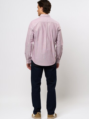Coupe regular Chemise 'Armin' U.S. POLO ASSN. en rouge
