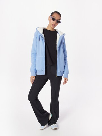 Superdry Sweat jacket 'Essential' in Blue