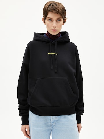 ARMEDANGELS Sweatshirt 'FRANCISARAA' in Black: front