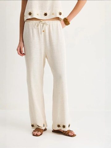 Bianco Lucci Broekpak in Beige